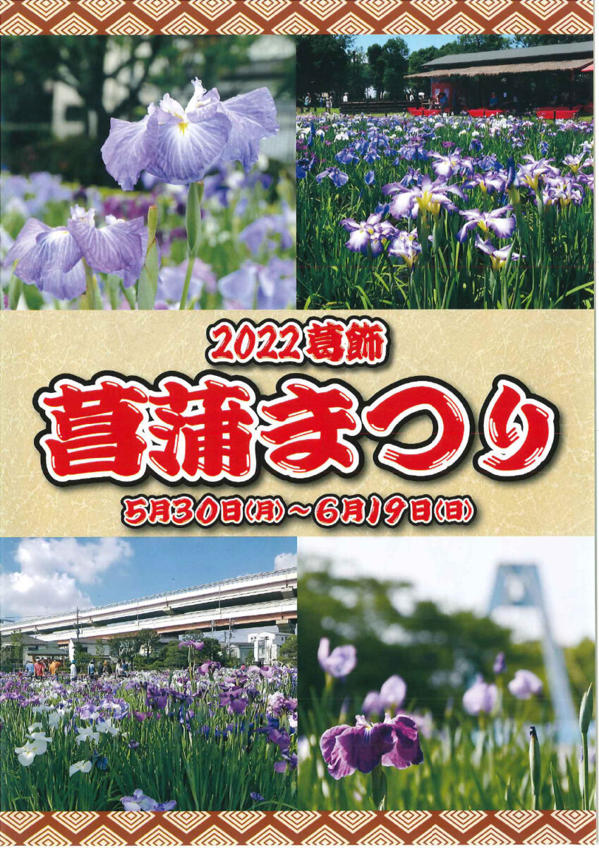 3年ぶりの開催 22葛飾菖蒲まつりが5 30 月 6 19 日 まで開催 堀切菖蒲園と水元公園 22 葛飾つうしん 東京都葛飾区のローカルサイト