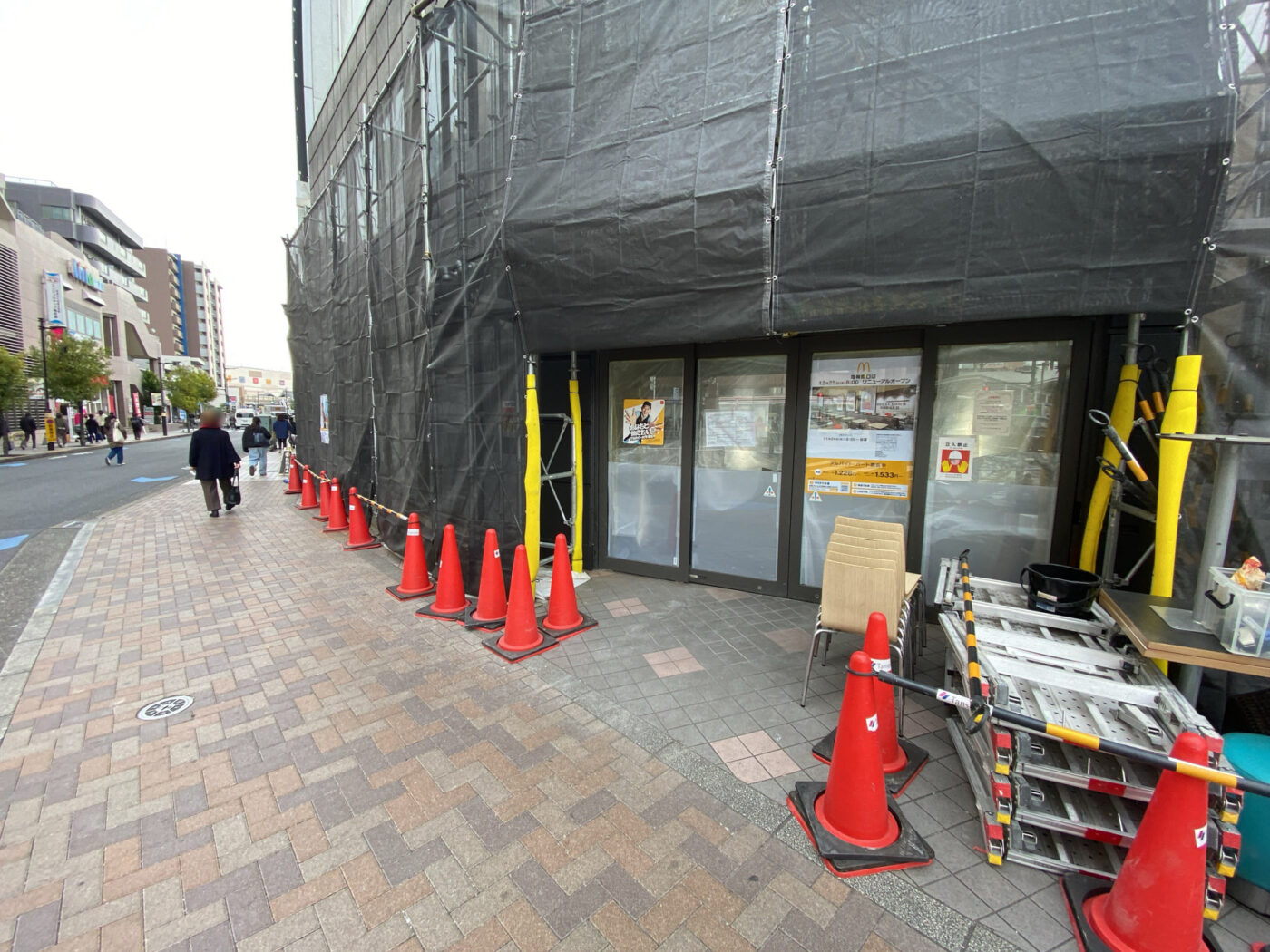 亀有駅前の「マクドナルド亀有南口店」が11/24(月)から改装工事のため休業中、12/25(木)リニューアルオープン予定 - 葛飾つうしん ...